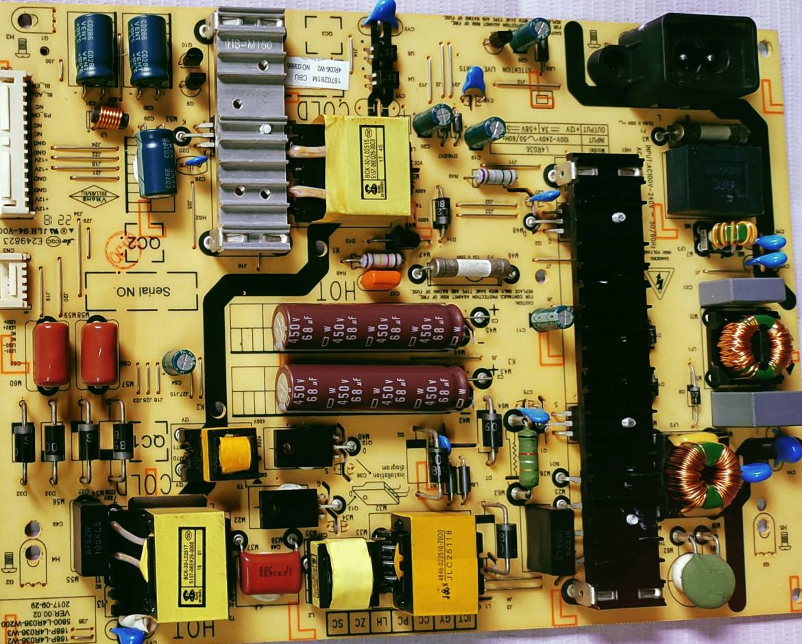 THOMSON 430ATH1000 POWER SUPPLY BOARD , SMPS BOARD #wb30 image 4