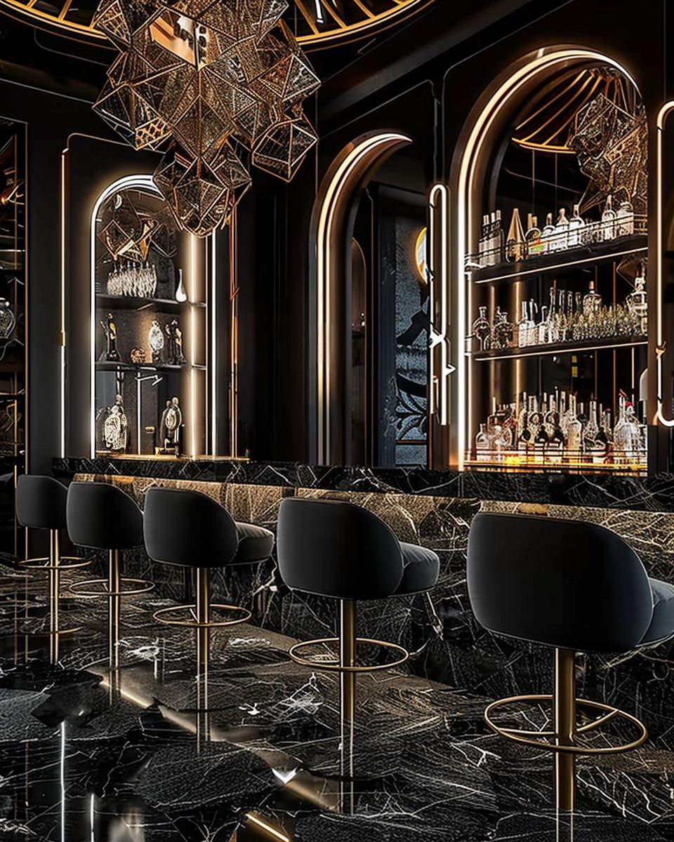 Contemporary Club Interior Design by Industry Experts image 3