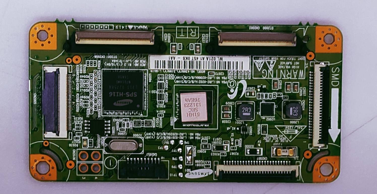 Samsung Plazma PAS1H4900AR Logic Barod Part No. WL 021A A1 45T OKS- AA1 image 3