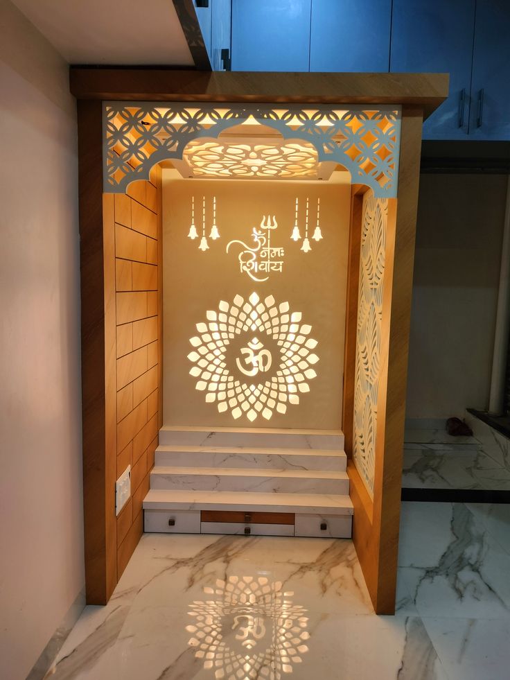 Wooden Pooja Room Designs Chennai image 2