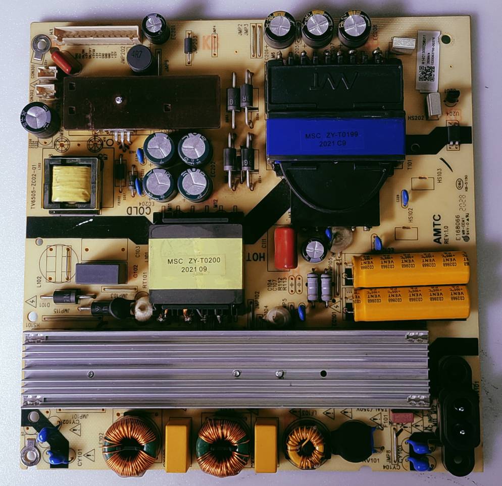 HAIER LE65K6600HQGA 4K LED TV POWER SUPPLY BOARD  image 7