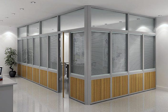 Aluminium Partition Work for Showrooms & Commercial Buildings image 3