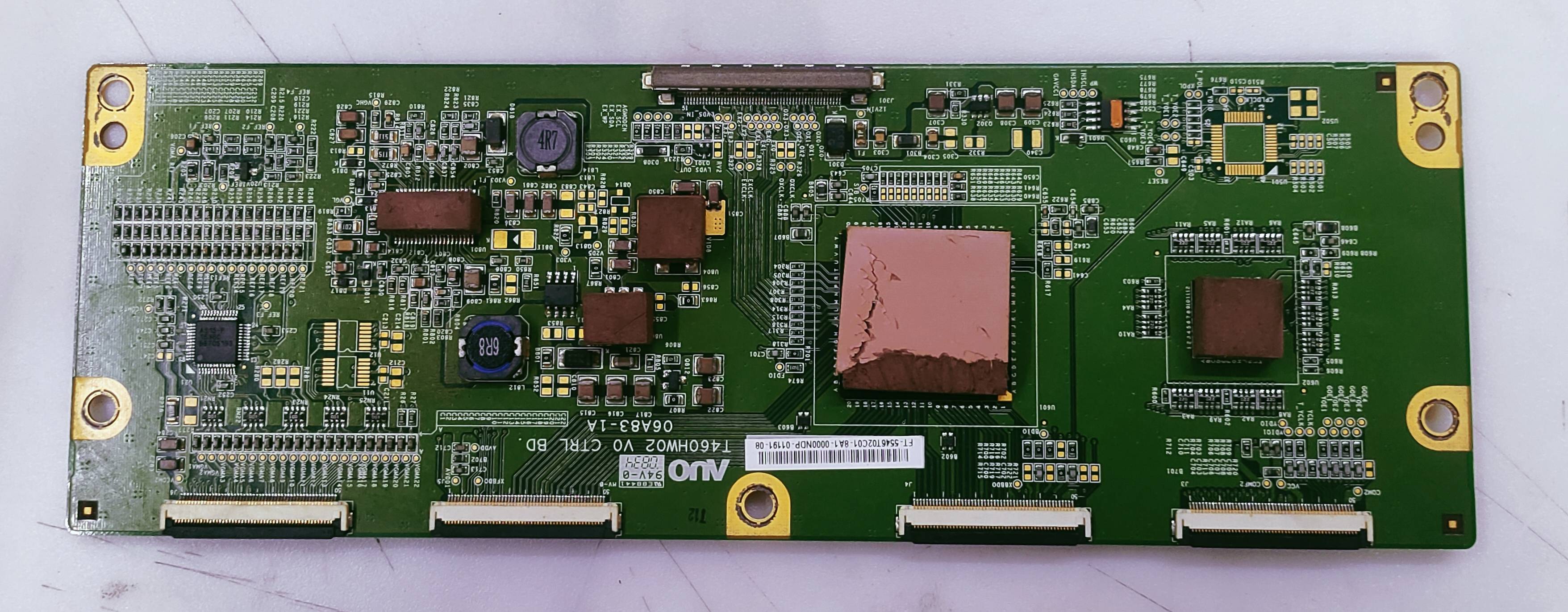 SAMSUNG LA46A610A3R LED TV TCON FHD PART NO.T460HW02 V0 CTRL BD 06A83-1A (FT-5546T02C01 image 4