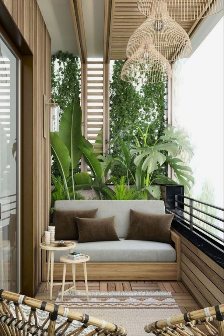 Balcony Makeover with Pare Ceiling in Chennai image 3
