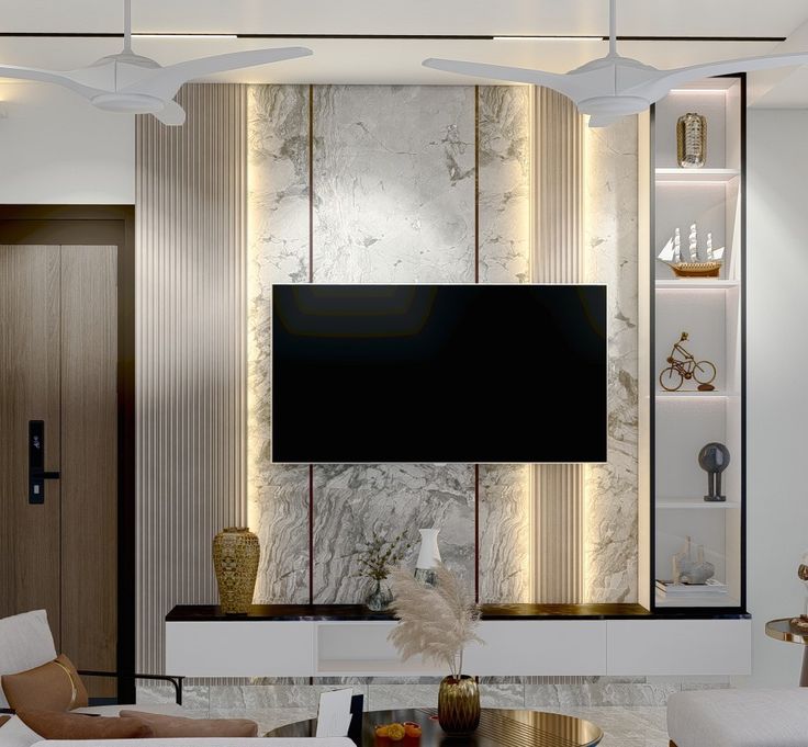 Home Interior TV Unit Wall Panels in Chennai image 3