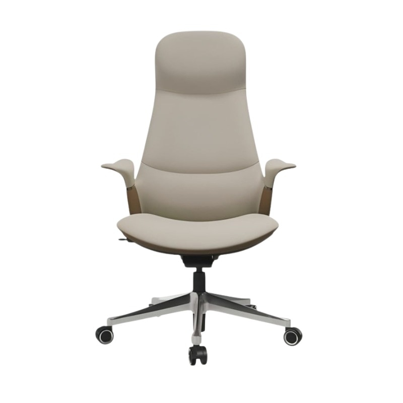 Swan Executive Office Chair | Ergonomic High Back PU Leatheritte Office Chair for Long Sitting image 3
