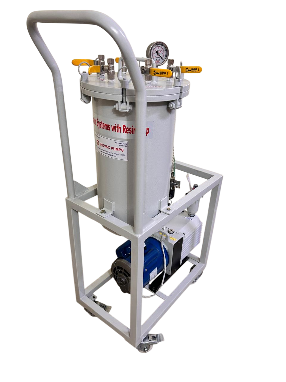 Resin Trap with Vacuum Pump for Vacuum Bagging | Aerospace & Composite Manufacturing image 2
