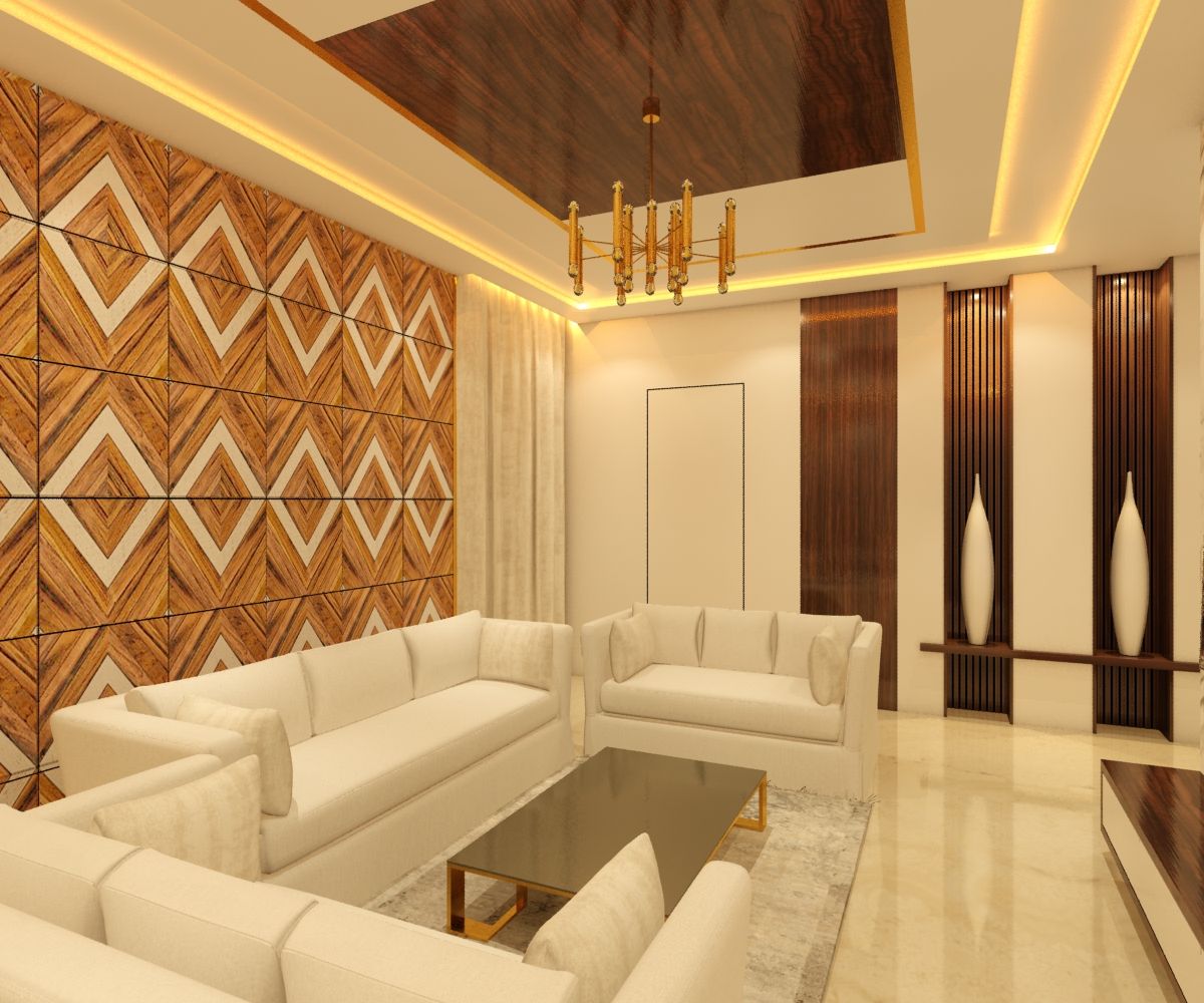 Luxury Living Room Interior Design in Chennai image 3
