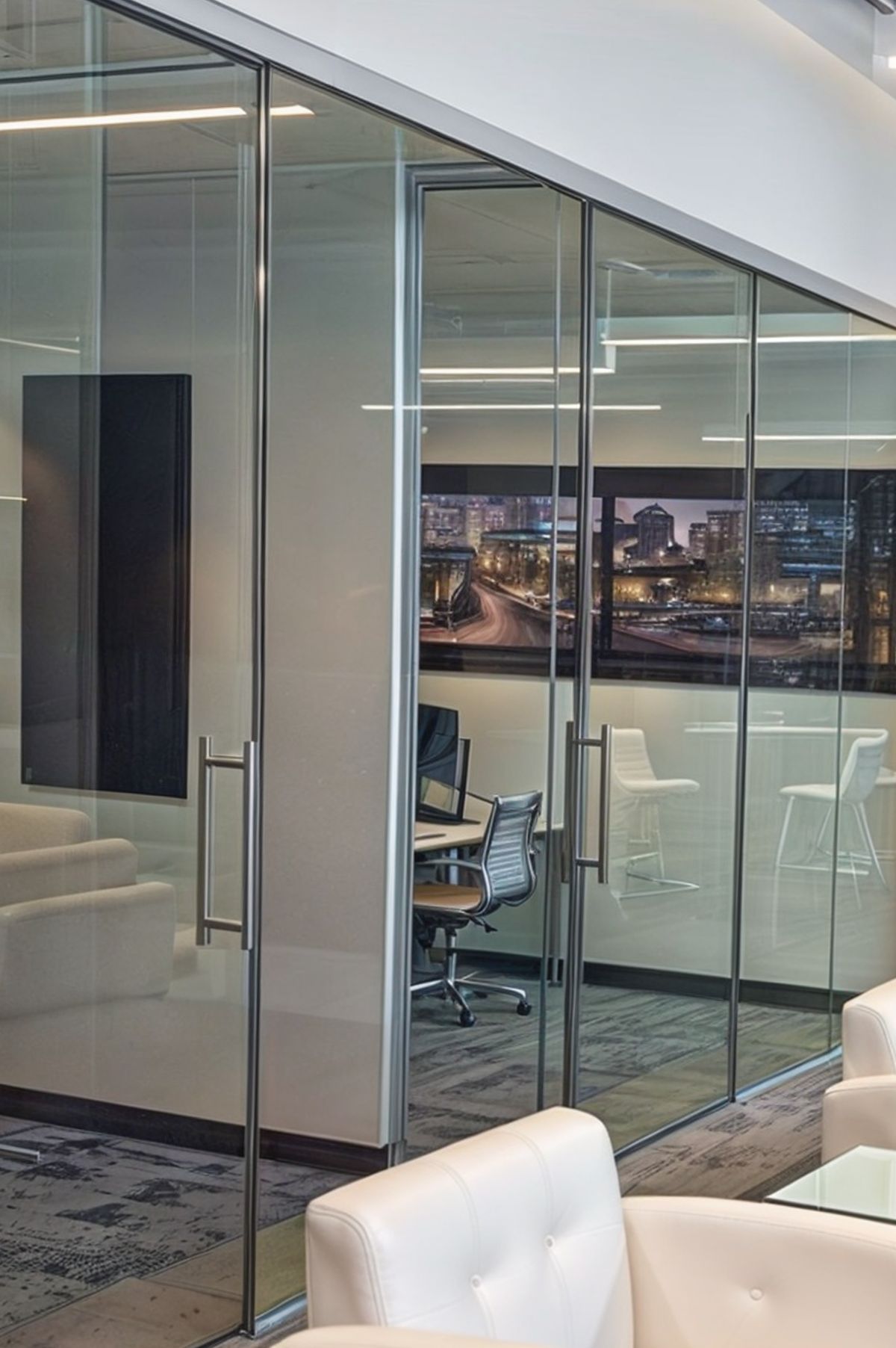 Professional Glass Partition Fabrication & Fitting image 3