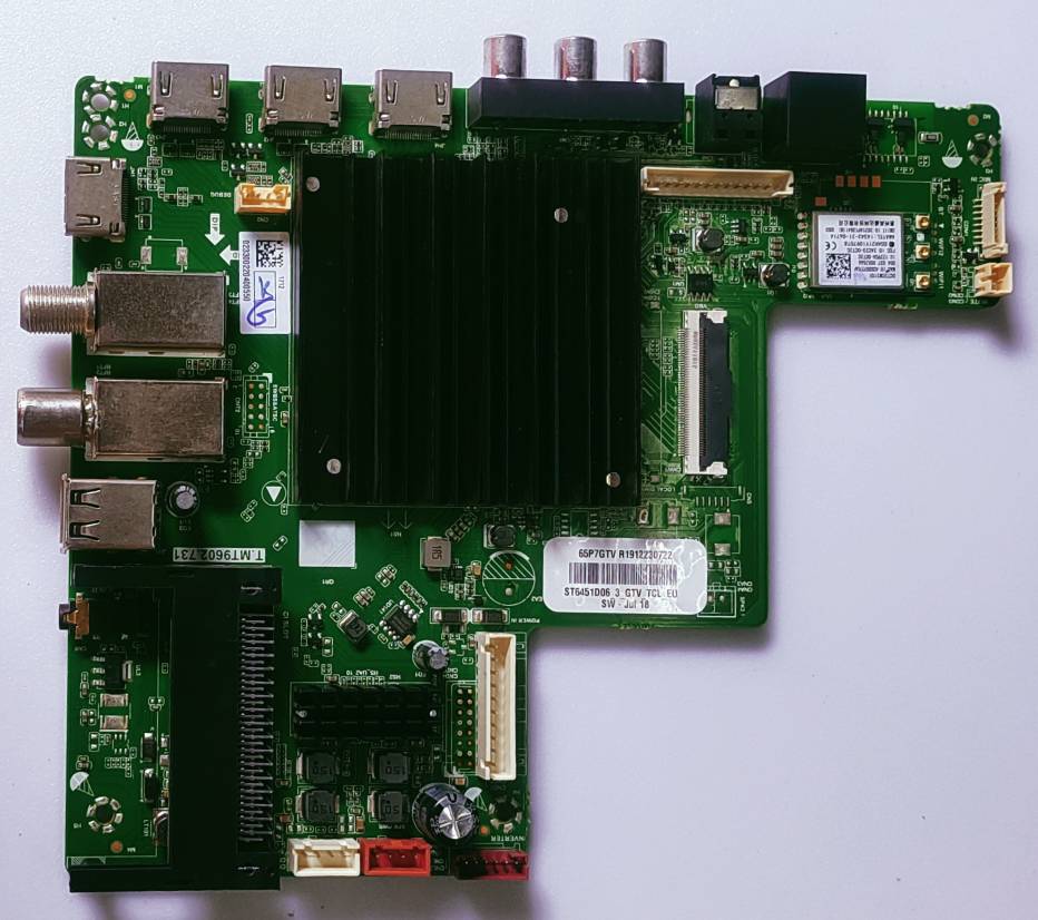 HAIRE 65P7GT 4K GOOGLE ANDROID TV NEW MOTHER BOARD image 8