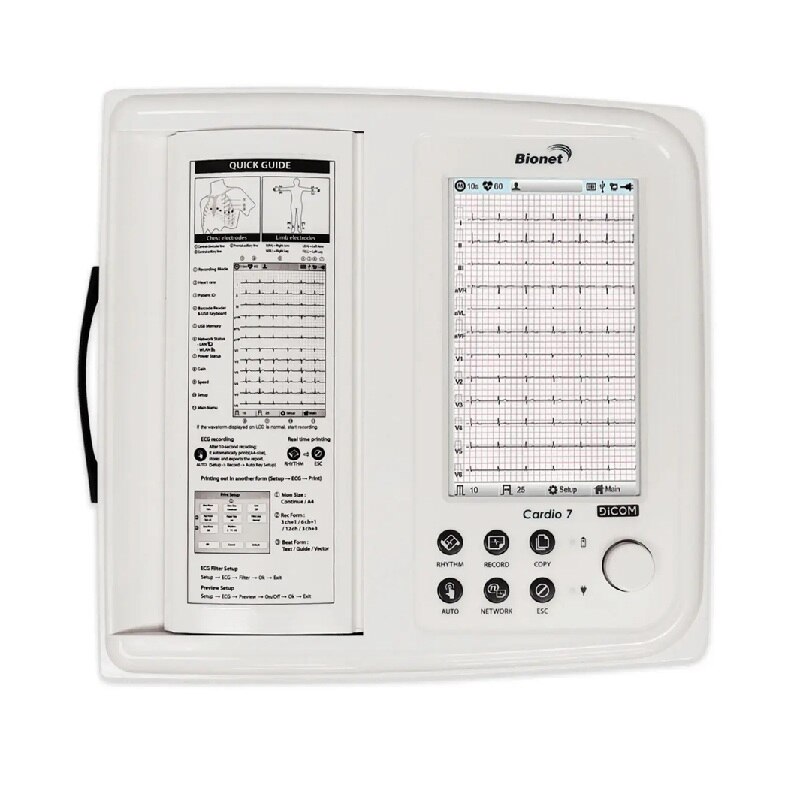 BIONET CARDIO 7 (12 Channel) ECG Machine image 4