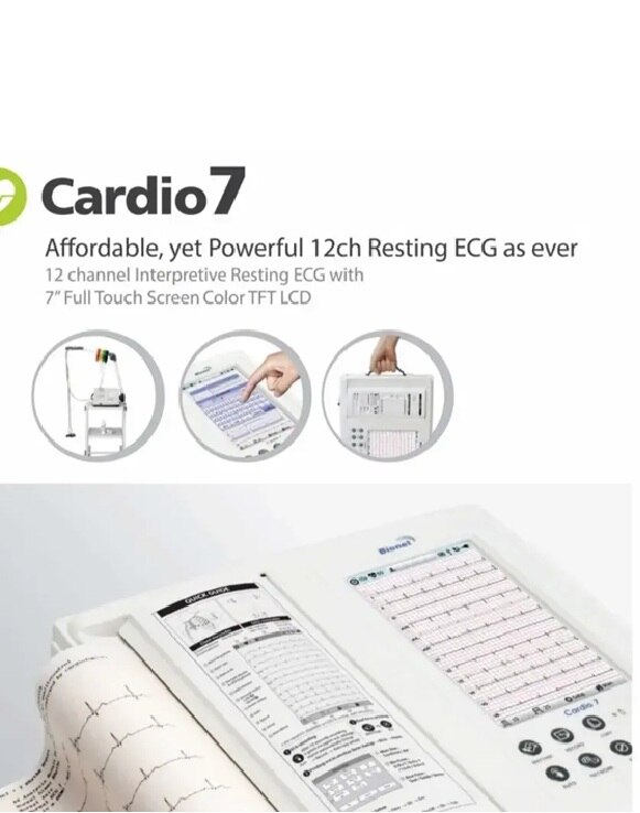 BIONET CARDIO 7 (12 Channel) ECG Machine image 2