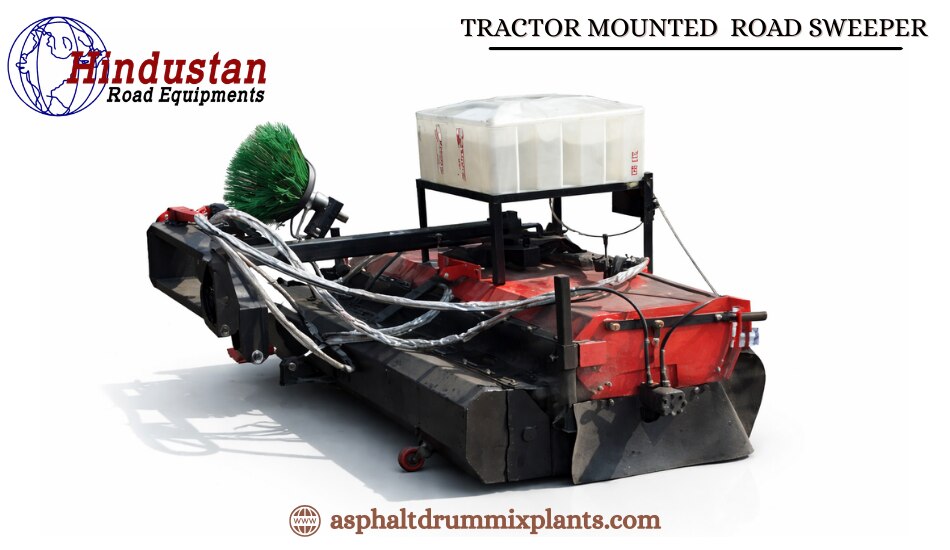 TRACTOR MOUNTED ROAD SWEEPER MACHINE image 2