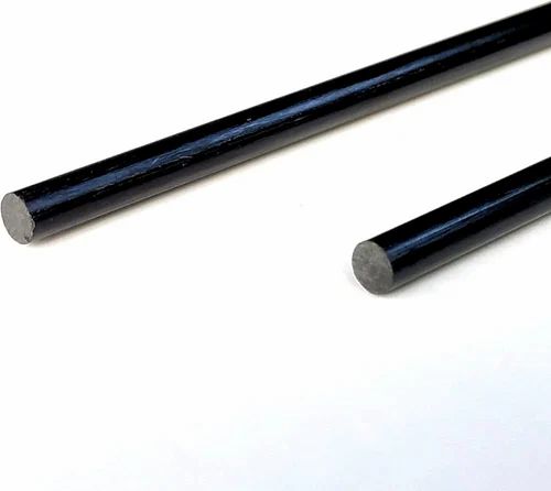 Black Carbon Fiber Rod image 2