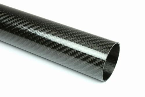 Black Carbon Fiber Tube image 2