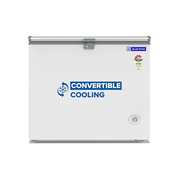 Bluestar 200litres deep freezer single door convertible cooling centre image 2