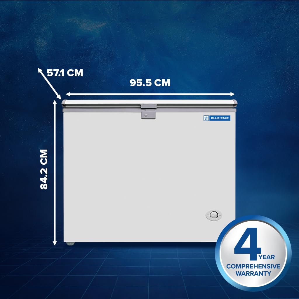 Bluestar 200litres deep freezer single door convertible cooling centre image 7