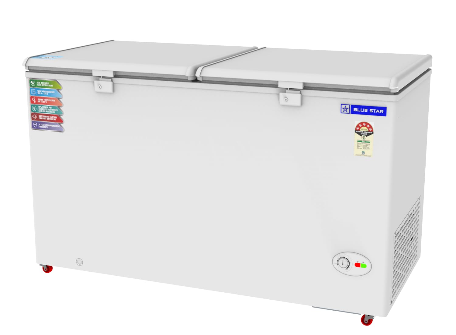 Bluestar Double Door Deep Freezer image 3