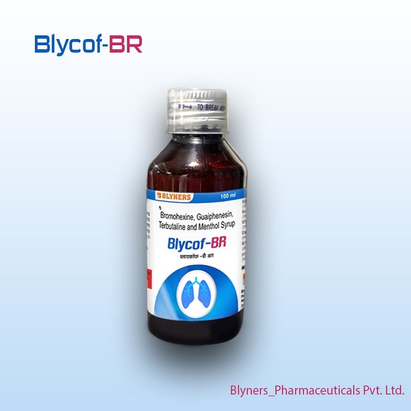 Bromohexine 4 mg + Guaiphenesine 50mg + Terbutaline 1.25mg + Menthol 2.5mg Syrup image 2