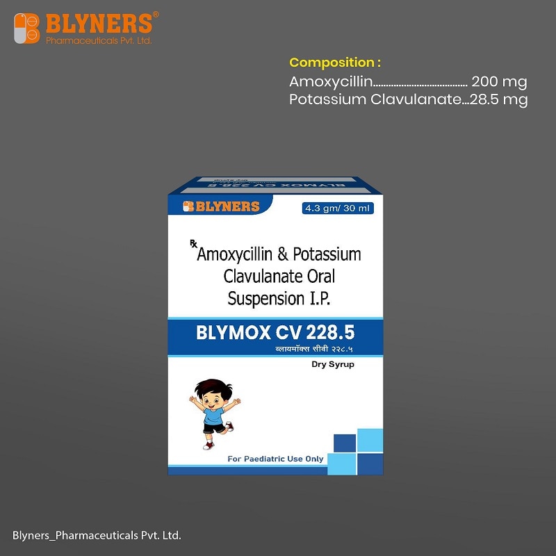 Amoxicillin & Potassium Clavulanate Oral Suspension 228.5mg /5ml image 2