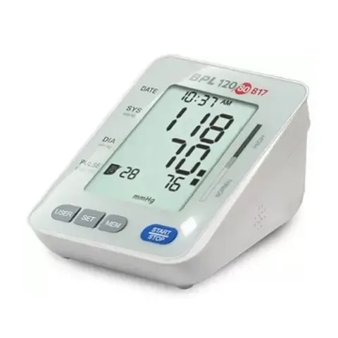 BPL 120/80 B17 Fully Automatic Digital Blood Pressure Monitor (White) image 2