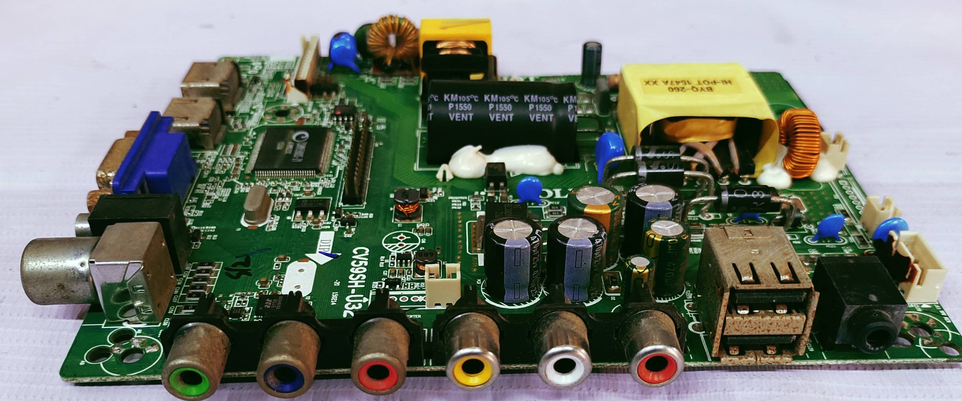 LOCAL BOARD CV59SH-032U MAIN BOARD, Mother Board #wb22 image 2