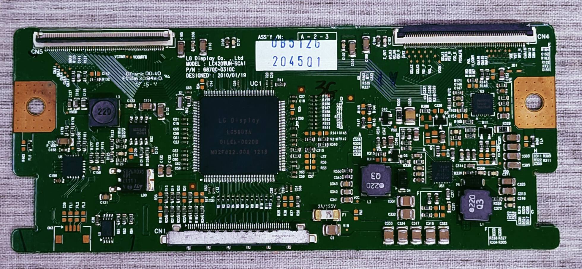  LG LC420WUN-SCA1 LED TV FHD TCON PART NO.6870C-0310C image 5