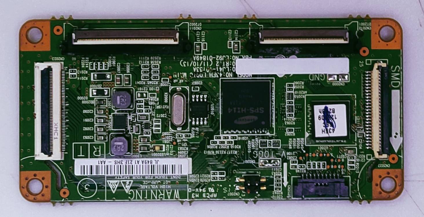Samsung Plazma PS43E5701R Logic Board Part No. JL 849A A1 21F 3HS- AA1  image 5