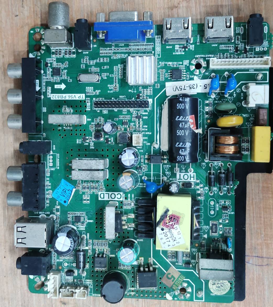 LED Universal TP.V56.PB832 Main Mother Board #wb 32 image 2