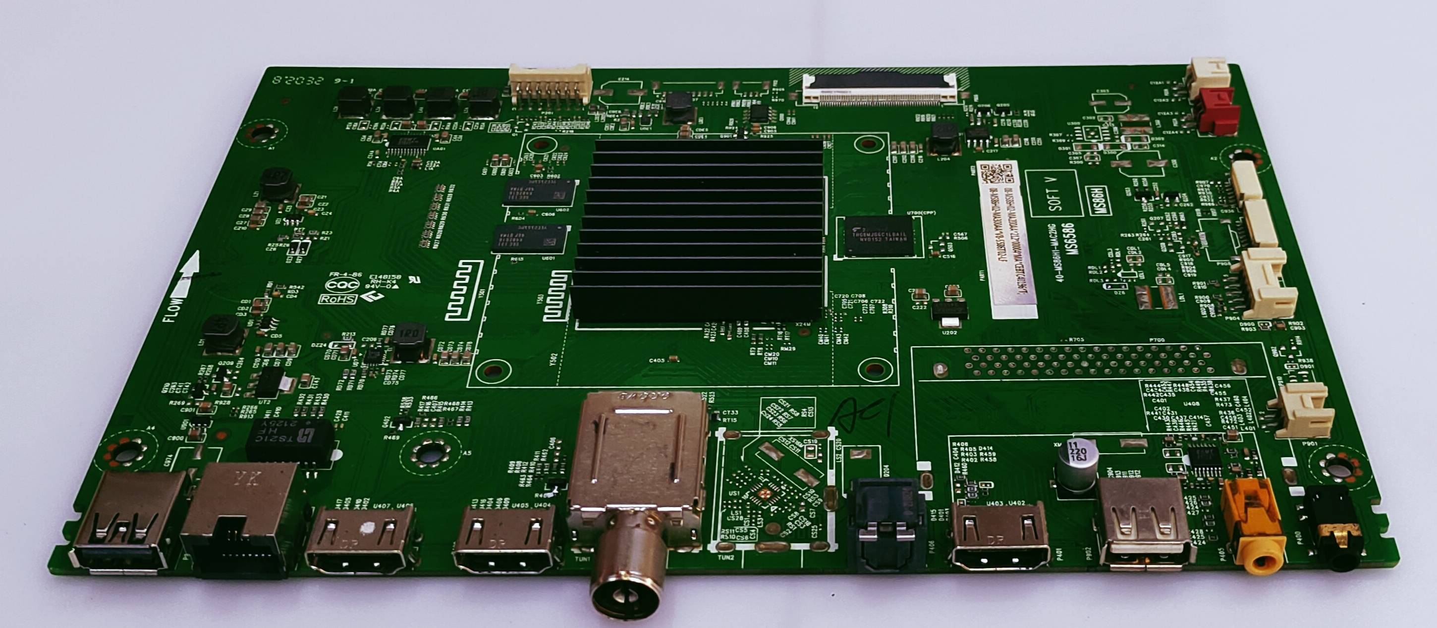 TCL 50N500 4K ANDROID LED TV MOTHER BOARD image 2