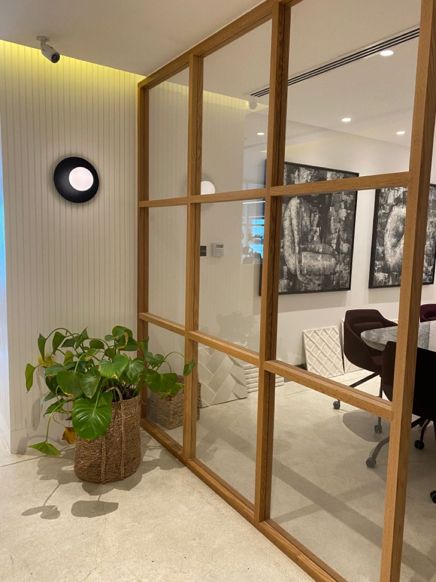 Elegant Aluminium Partition Panels for Stylish Interiors image 3