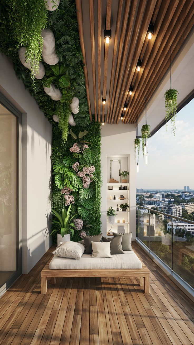 Balcony Makeover with Pare Ceiling in Chennai image 2