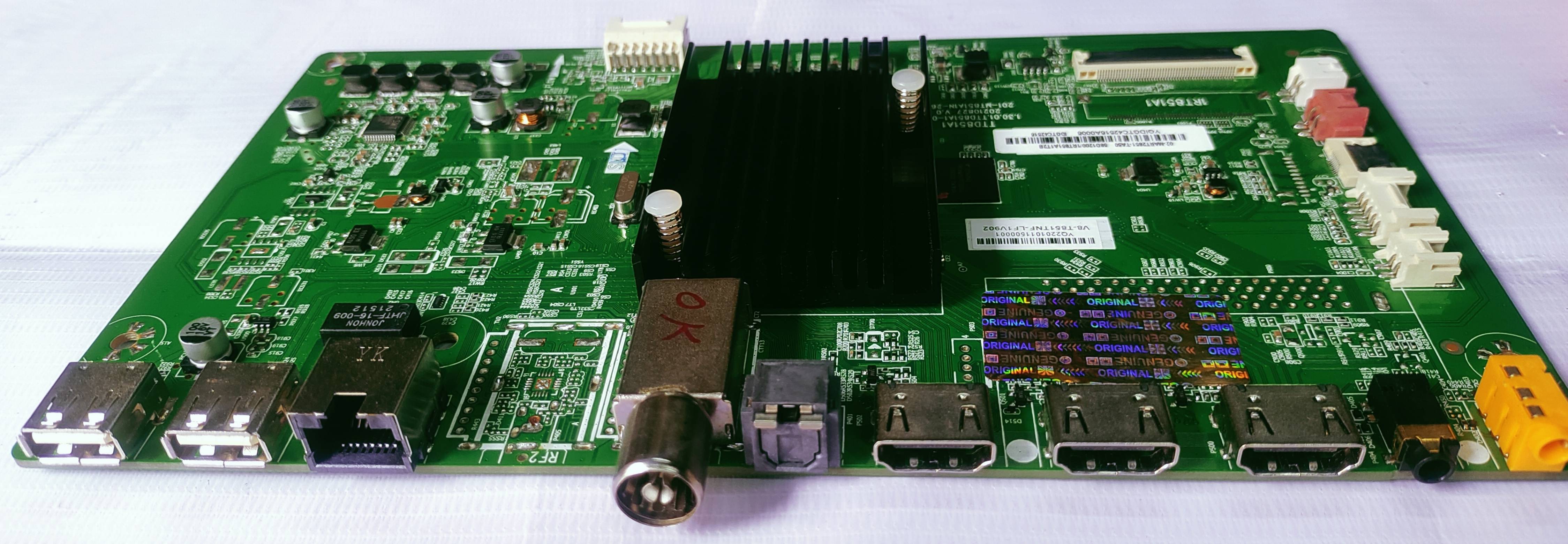 LLOYD 4K 58US900C ANDROID MOTHER BOARD, LED BOARD #wb33 image 3