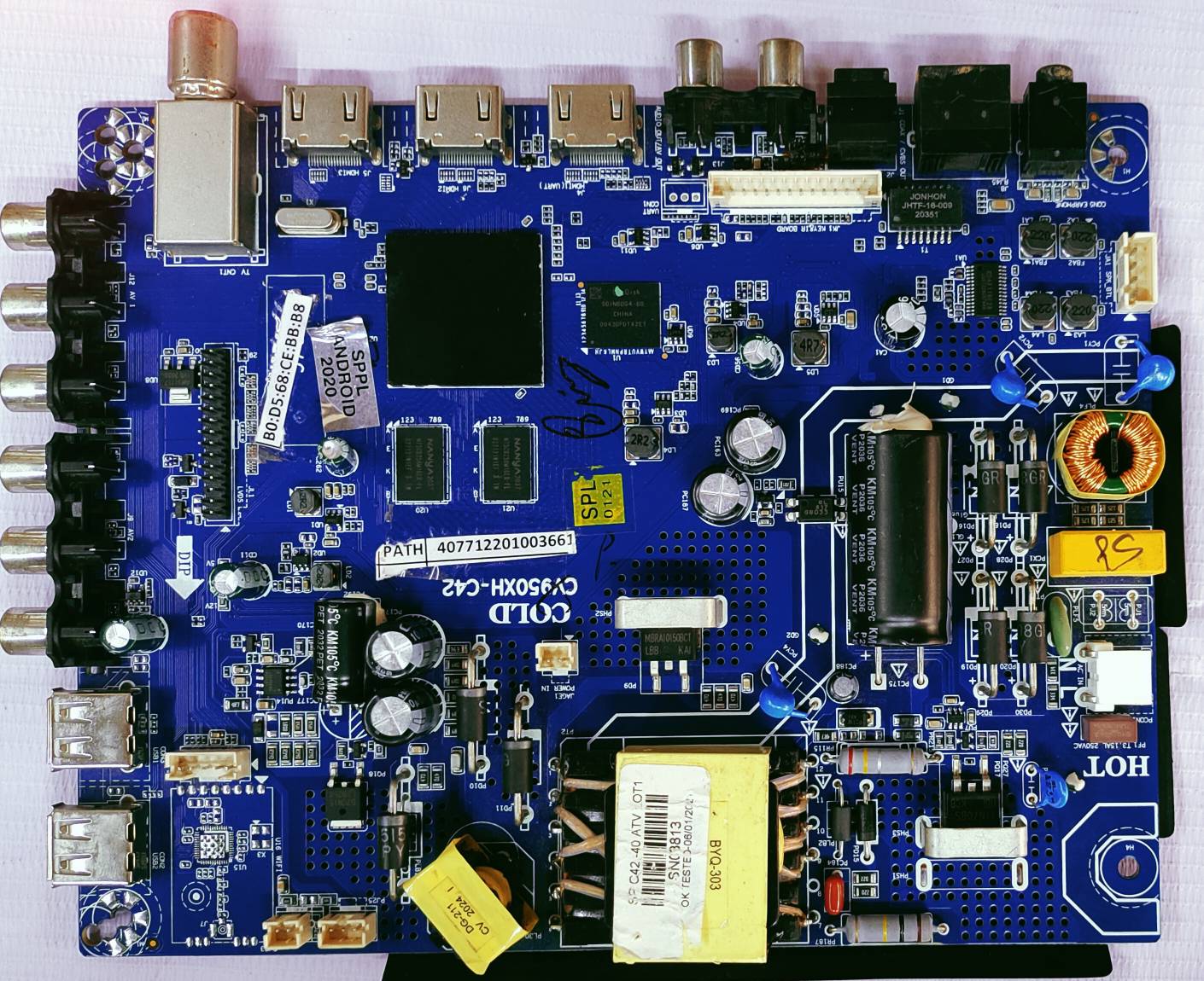 KODAK CV950XH-C42 Android Main Board, Mother Board, Combo Board,#wb22 image 2