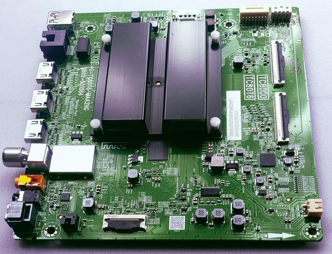 TCL 4K Android LED TV 55P71BPro Mother Board, TCL 4K Android LED TV 55P71BPro Main Board, TCL 4K Android LED TV 55P71BPro Main PCB Board, #wb55 image 7