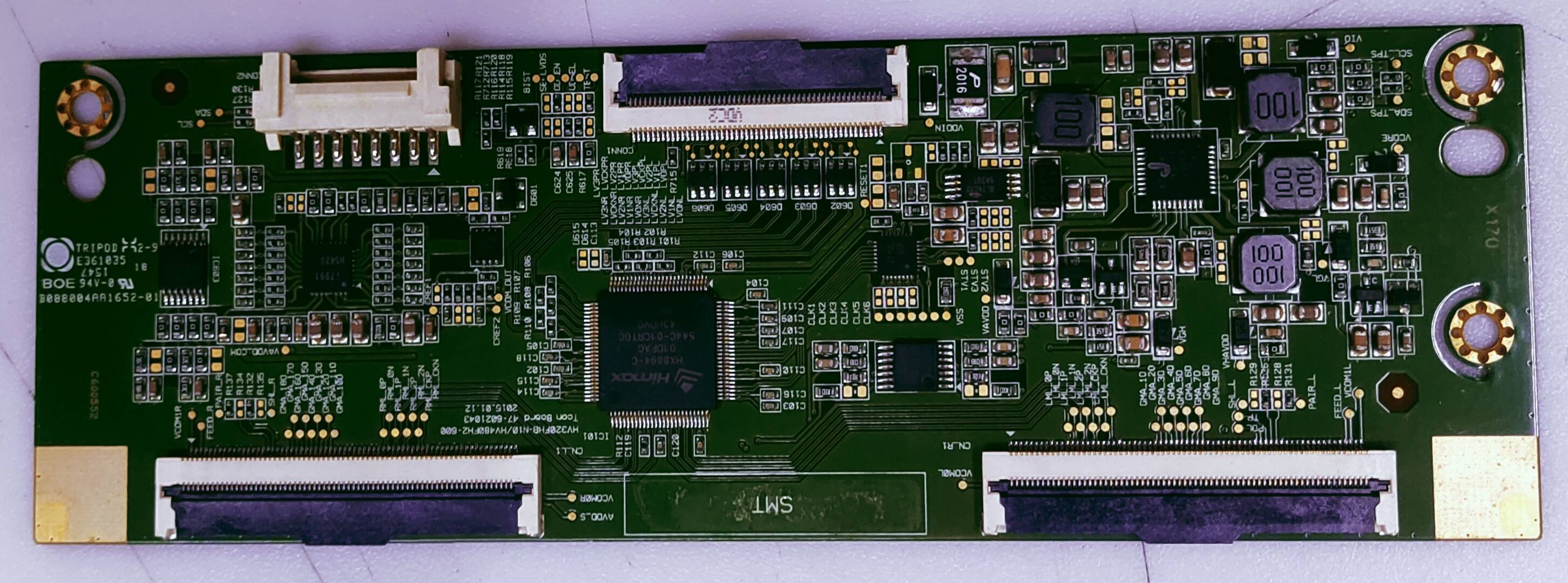 Samsung UA48J5100AR T-con Board Part No.BN96-34103B image 2
