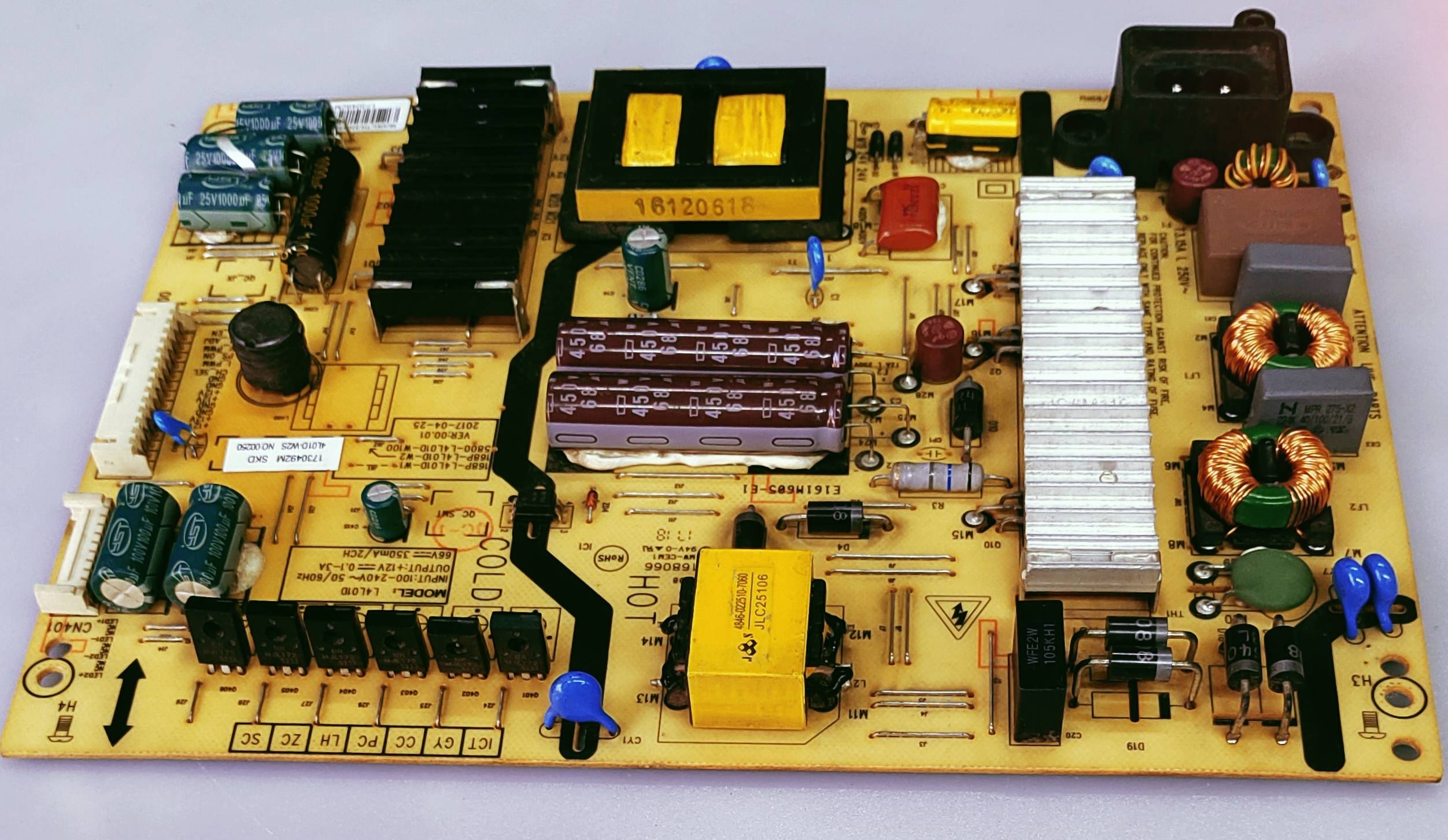 PANASONIC LED TV POWER SUPPLY BOARD MODEL NUMBER TH-43EX480DX image 2