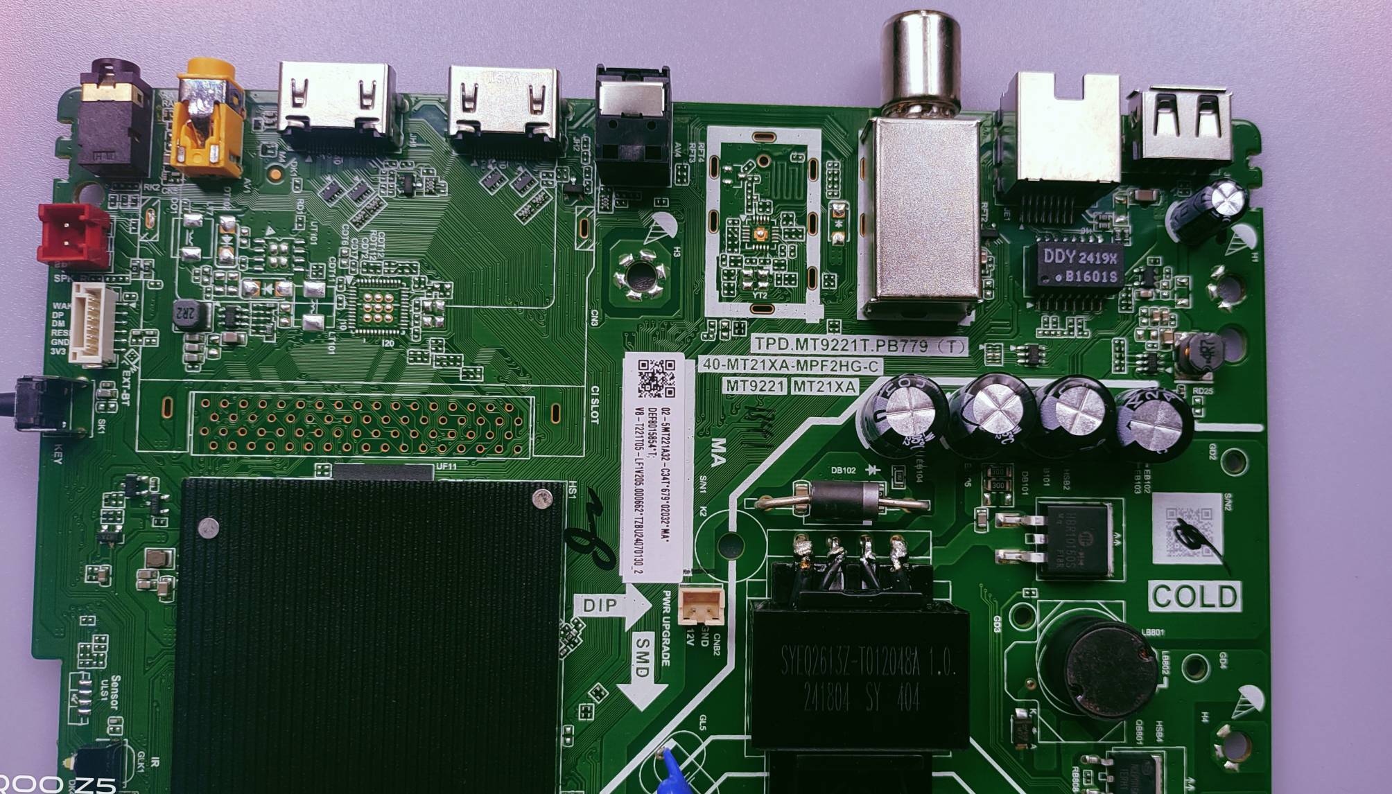 TCL 4K LED TV Android IFF32S53 Mother Board, TCL 4K LED TV Android IFF32S53 Main Board, TCL 4K LED TV Android IFF32S53 Main PCB Board, #wb55 image 6