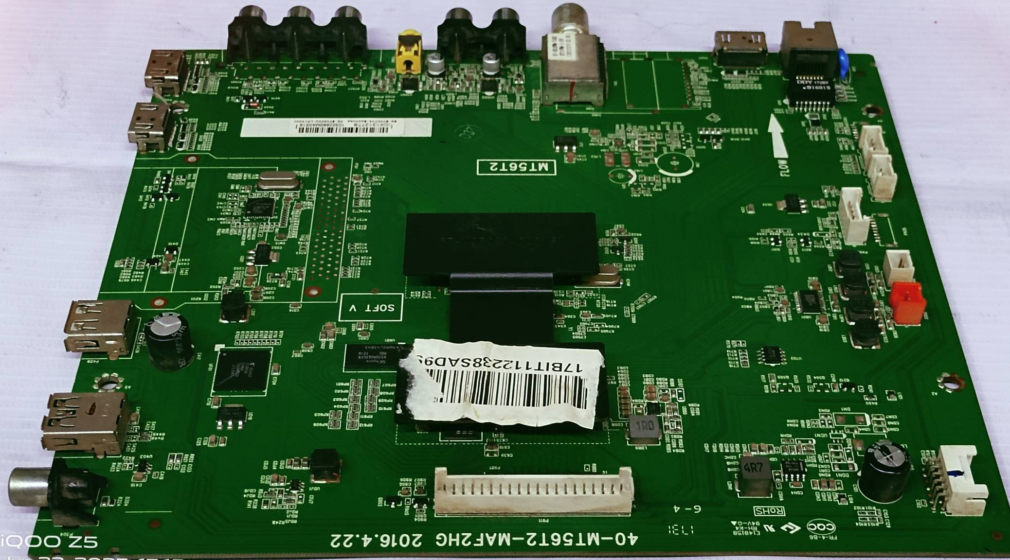 INTEX LED5001FHD Android Main Board, Mother Board,#wb22 image 5