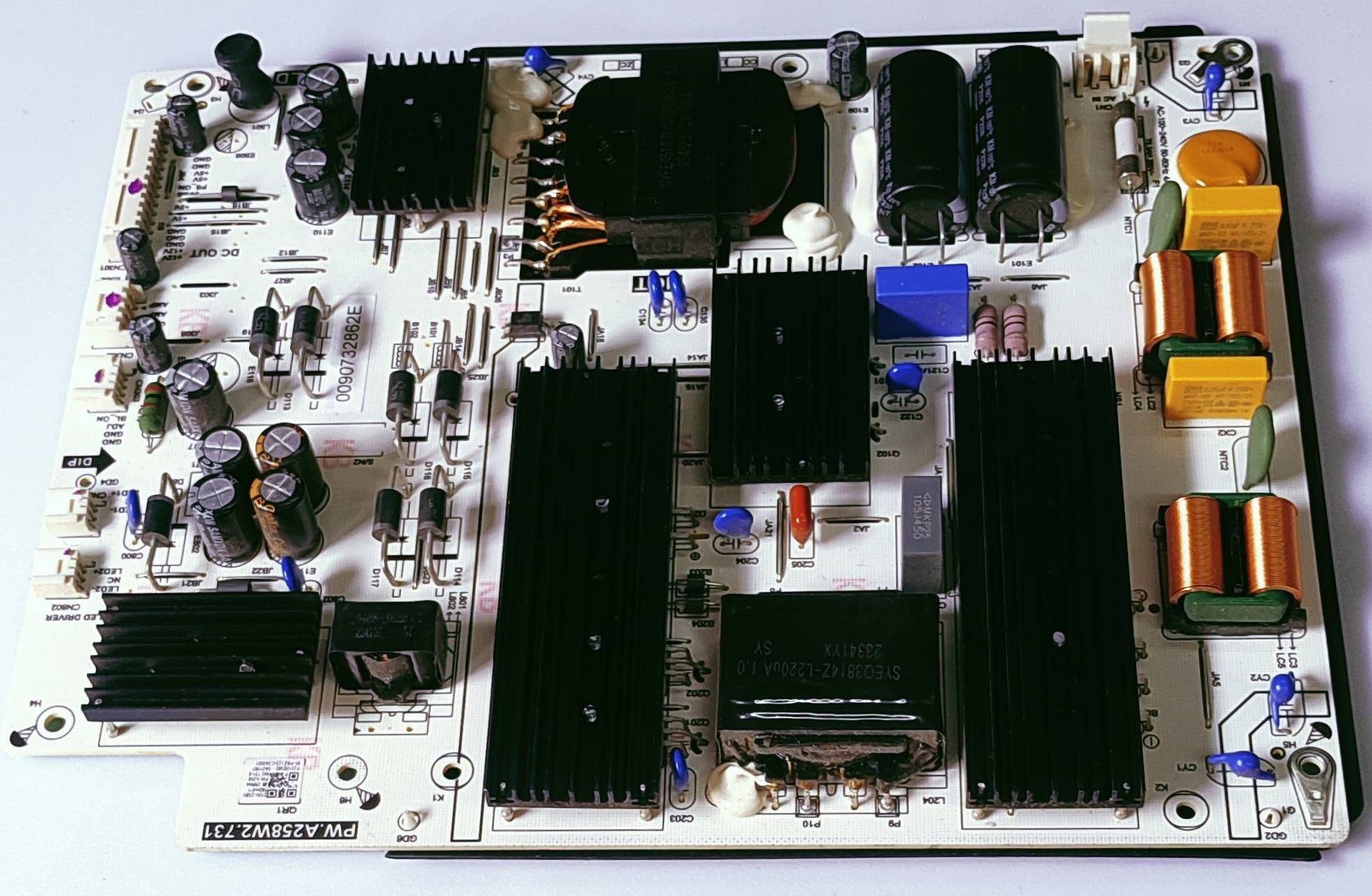 HAIRE 65P7GT 4K GOOGLE TV ANDROID NEW POWER SUPPLY BOARD image 3