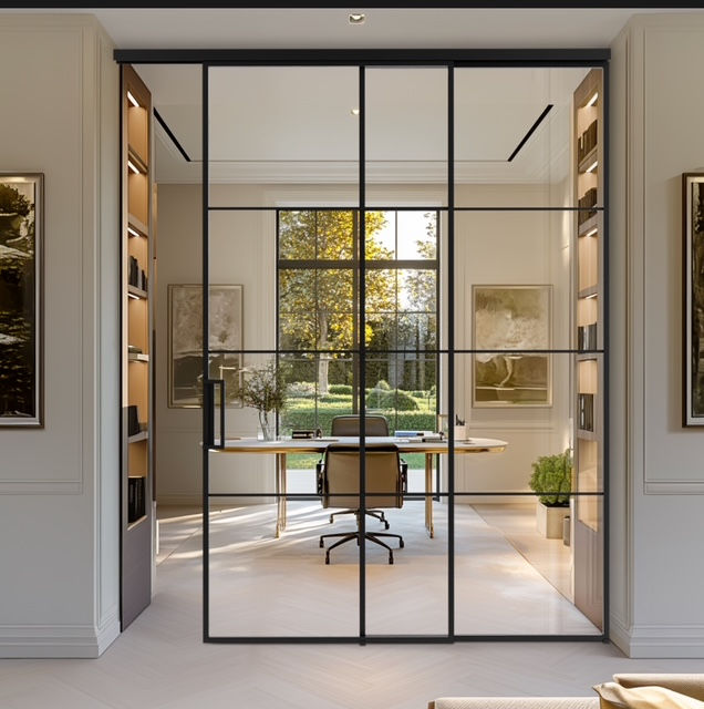Affordable Glass Partitions for Home and Office Interiors image 5