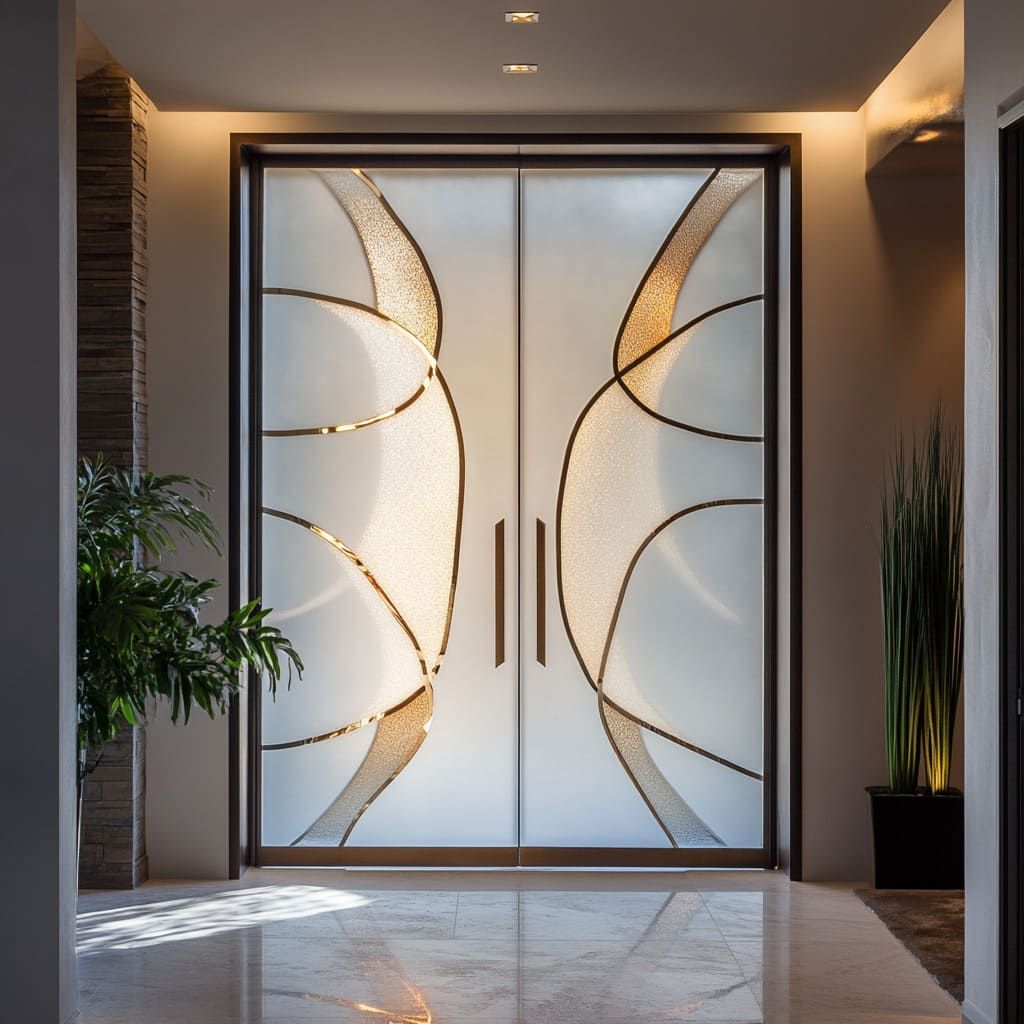 Smart Glass Partition Work for Contemporary Interiors image 4