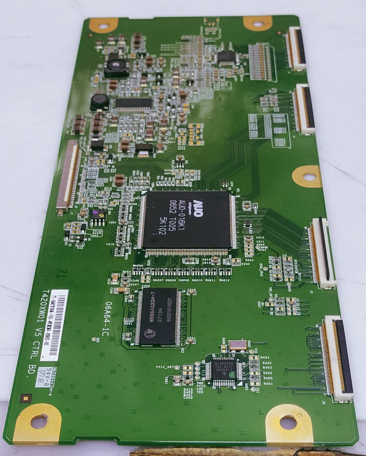AUO TCON T420XW01 V5 CTRL BD LED TV FHD PART NO. TT-5542T01046 image 2