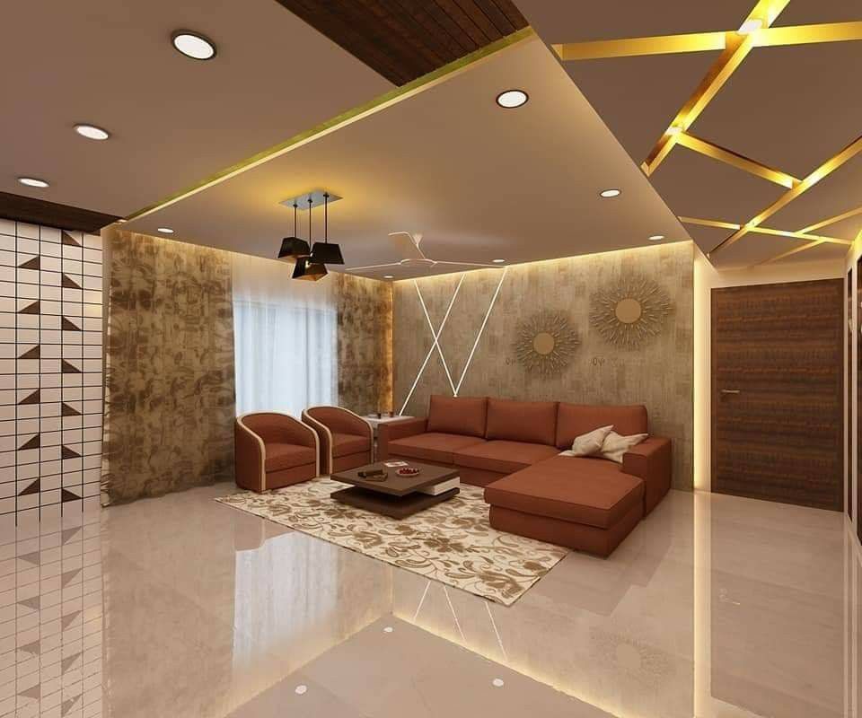 Luxury Living Room Interior Design in Chennai image 5