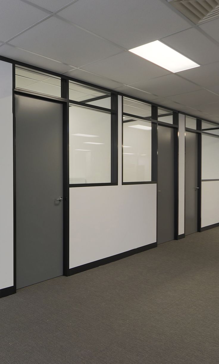 Professional Gypsum Partition Wall Designs for Offices image 4