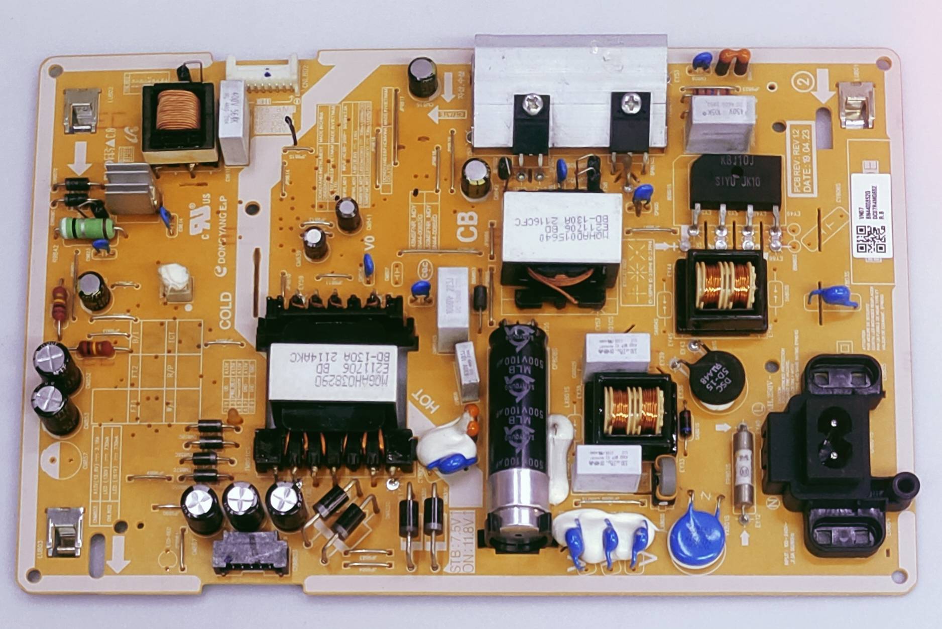 SAMSUNG LED TV UA43TE50AAKXXL POWER SUPPLY BOARD  image 6