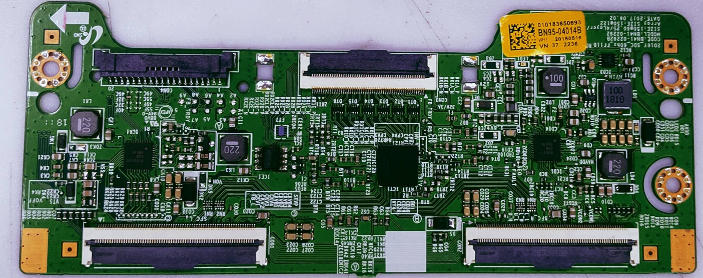Samsung UA32M5570AULX T-con Board Part No.BN95-04014B image 4
