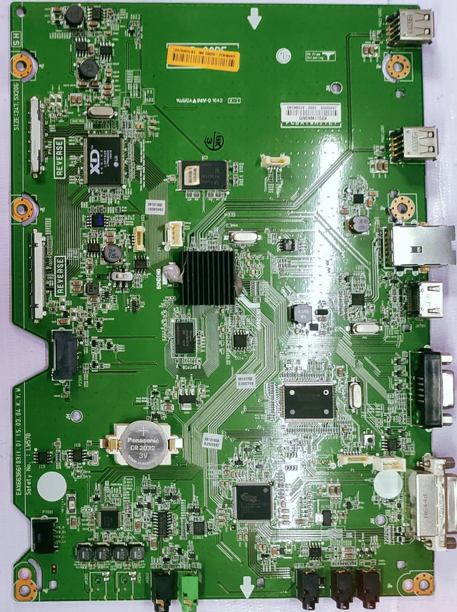 LG 4k SMART 65SE3KB-B MOTHER BOARD #wb 38  image 3