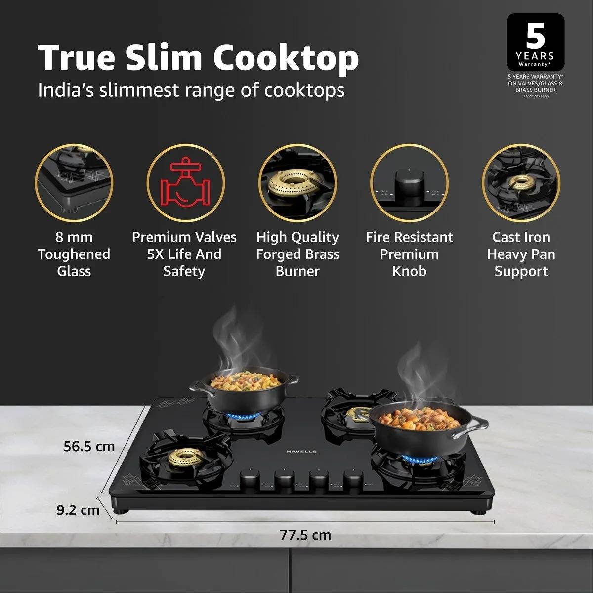 Nucleus 4B Autoignition Cooktop image 6