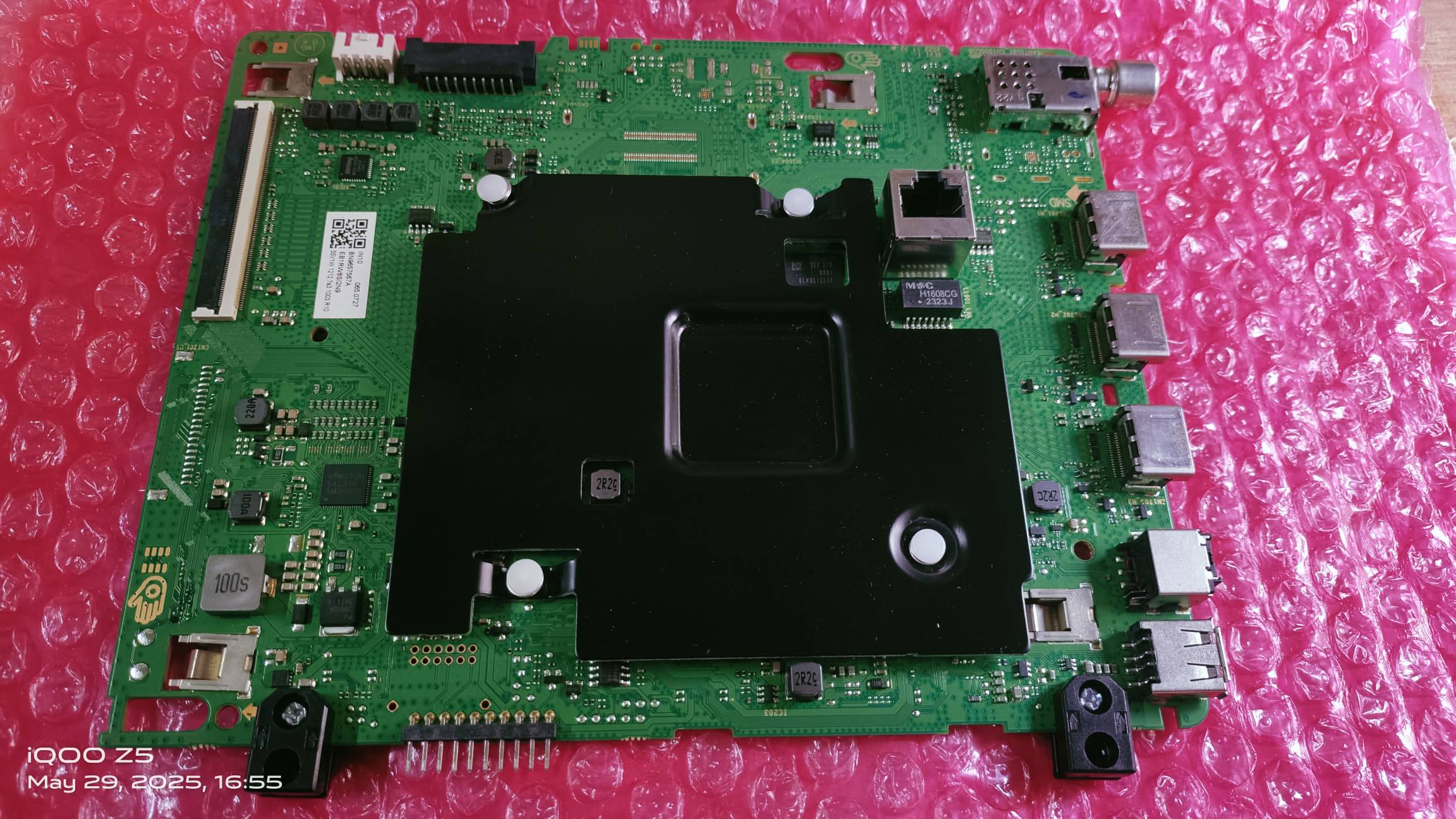 Samsung UA55AU7700KLXL , UA55AUE70AKLXL , 4k Android Board  4k Mainboard , 4k Motherboard #WB06 image 3